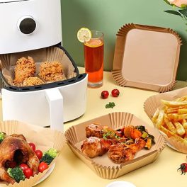 XL Szögletes Air Fryer sütőpapír 50db XL Szögletes Air Fryer sütőpapír 50db