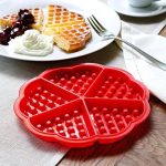 Szív gofri szilikon forma