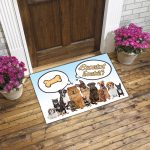 Vicces lábtörlő fotónyott