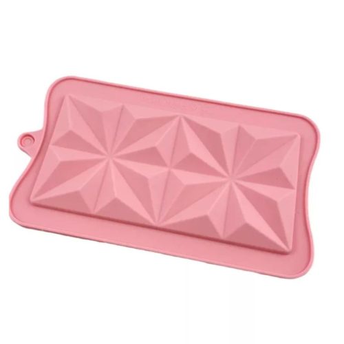 Prizma kristály szilikon csokoládé forma