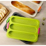 Bagett forma 3 db-os 35,3x24,6 cm