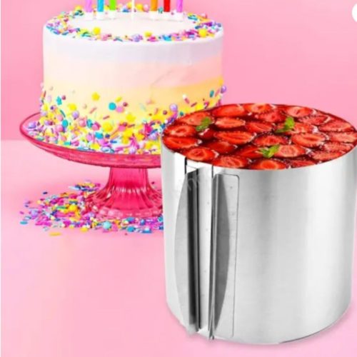 Állítható tortakeret több méretben