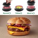 Hamburger készítő szett