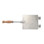 Hagyományos ostyasütő, sajtos tallér sütő