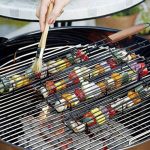 Saslik sütő grillező kosár