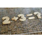 Sütemény kiszúró számok