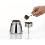 Kotyogó kávéfőző - inox 4